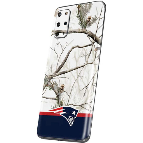 NFL Realtree Camo New England Patriots Galaxy S20 Plus Skin
